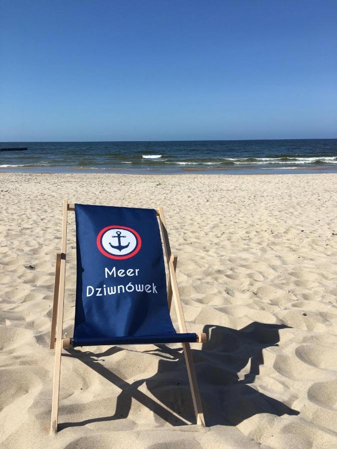 Domki Meer Dziwnówek Buitenkant foto
